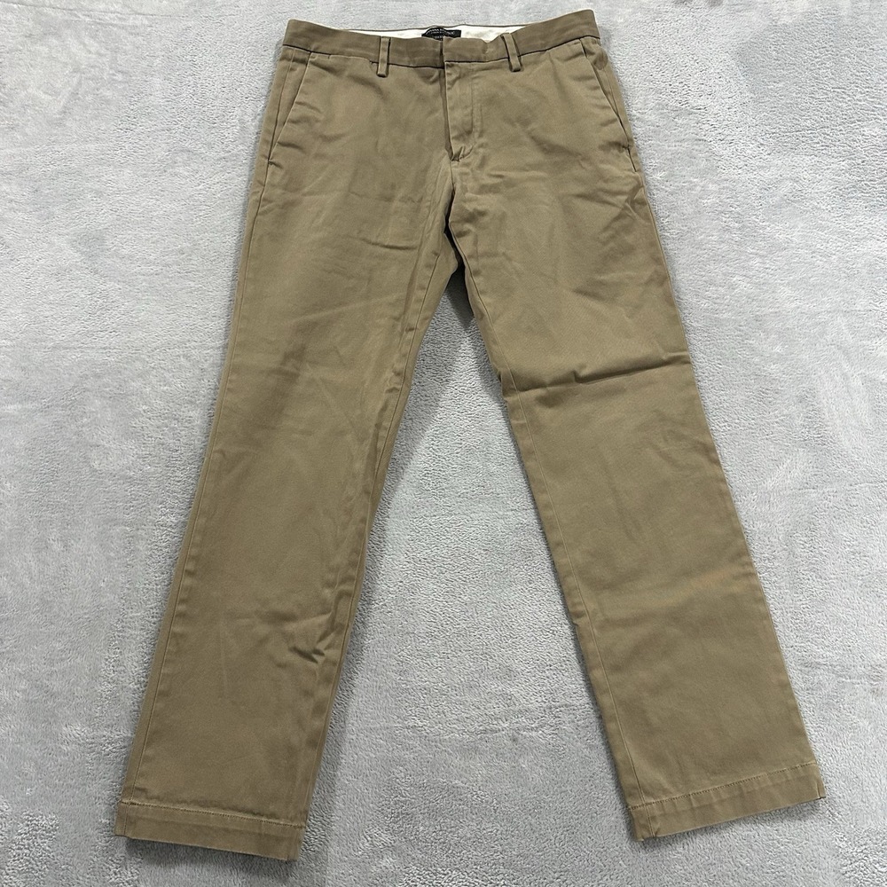 Banana Republic Aiden Slim Jeans Men 33 x 32 Tan Preppy Office
